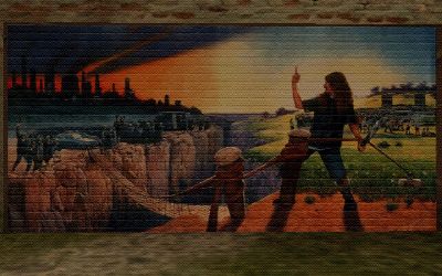 Garage Door Grafitti